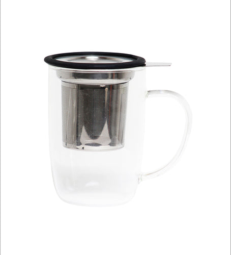 Large Glass Tea Cup Infuser